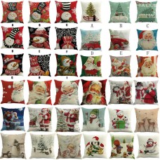 Christmas Printing Dyeing Sofa Bed Home Pillow Cover Cushion Cover Nice Cover    182951641761